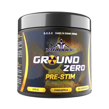 Ground Zero Pre-stim, pudra, 375g, Vitabolic, Supliment alimentar pre-workout