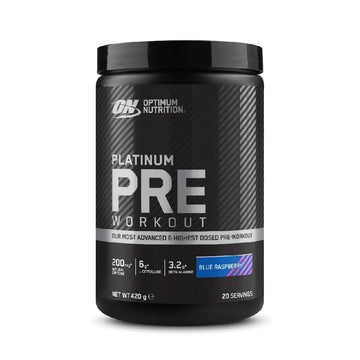 Platinum Pre-Workout, pudra, 420g, Optimum Nutrition, Supliment alimentar cu cofeina
