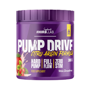 Pump Drive 300g, pudra, Hiro Lab, Pre-workout fara cafeina