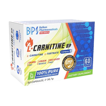 Balkan Pharmaceuticals | L-Carnitina BP 60 capsule, Balkan Pharmaceuticals, Arzator grasimi 0