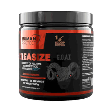 Creatina | CreaSize pudra, 300g, Human Protect, Supliment alimentar pe baza de creatina 0