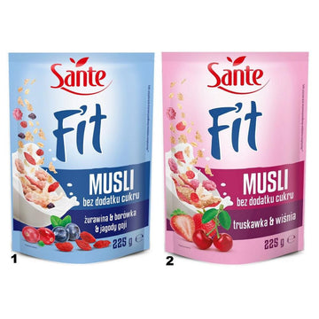 Dulciuri fara zahar | Fit Musli, 225g, Sante, Cereale pentru mic dejun 0