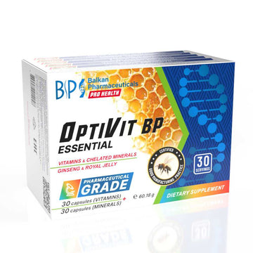 Optivit BP Essential 60 capsule, Blakan Pharmaceuticals, Supliment alimentar pentru sanatate 1