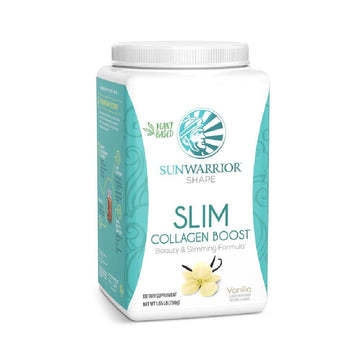 Shape slim collagen boost, pudra, 750g, Sunwarrior, Supliment colagen vegetal 1