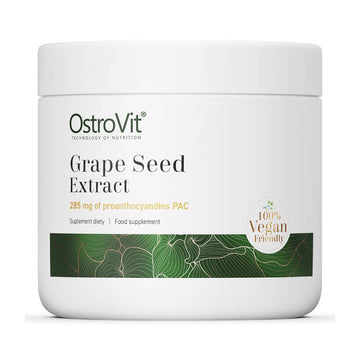undefined | Extract de seminte de struguri pudra, 50g, Ostrovit, Supliment antioxidanti sportivi 0