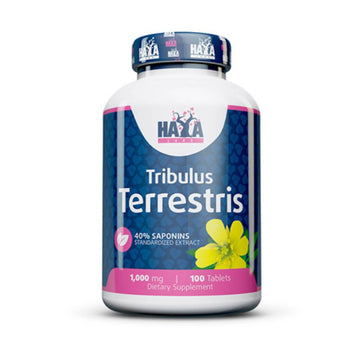 Stimulatoare testosteron | Tribulus Terrestris 1000mg, 100 tablete, Haya Labs, Supliment stimulator hormonal 0