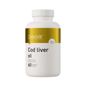 Omega Ulei din ficat de cod 500mg, 60 capsule moi, Ostrovit, Acizi grasi Omega 3 1