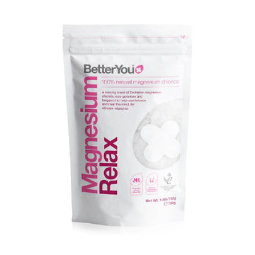 Minerale | Magnesium Relax, 750g, BetterYou, Fulgi de mangeziu pentru baie 0