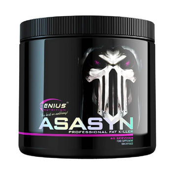Slabire & Ardere grasimi | ASASYN 180 capsule, Genius Nutrition, Arzator de grasimi 0