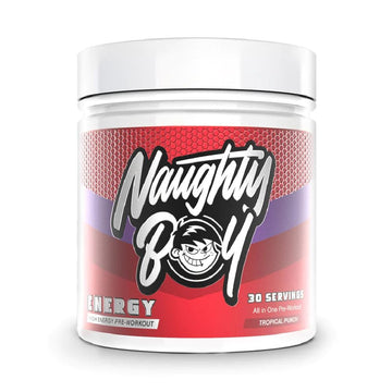 Pre-workout | Energy 390g, pudra, Naughty Boy, Pre-workout cu cofeina pentru energie 0