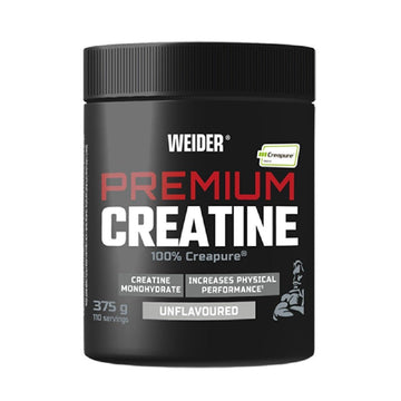 Creatina | Premium Creatina Creapure, pudra, 375g, Weider, Supliment crestere masa musculara 0