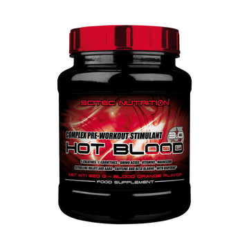Suplimente antrenament | Hot Blood, pudra, 820g, Scitec Nutrition, Supliment alimentar pre-workout cu cofeina 0