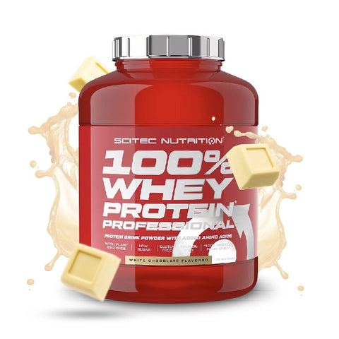 Proteine 100% Whey Protein Professional 2.3kg, pudra, Scitec Nutrition, Concetrat proteic din zer 10