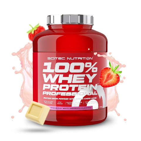 Proteine 100% Whey Protein Professional 2.3kg, pudra, Scitec Nutrition, Concetrat proteic din zer 6