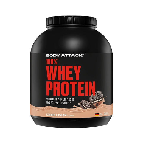 Proteine 100% Whey Protein, pudra, 2000g, Body Attack, Supliment alimentar proteic din zer 7