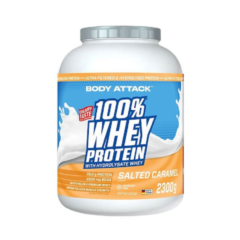 Proteine 100% Whey Protein, pudra, 2000g, Body Attack, Supliment alimentar proteic din zer 14