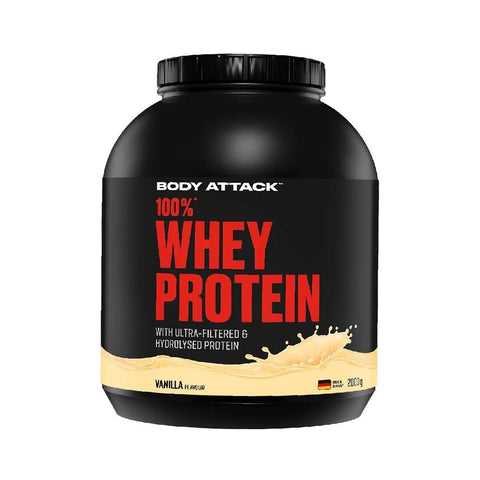 Proteine 100% Whey Protein, pudra, 2000g, Body Attack, Supliment alimentar proteic din zer 12
