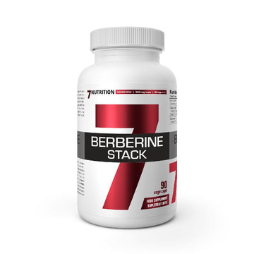 Berberine Stack 90 capsule vegane, 7Nutrition, Supliment alimentar pentru sanatate