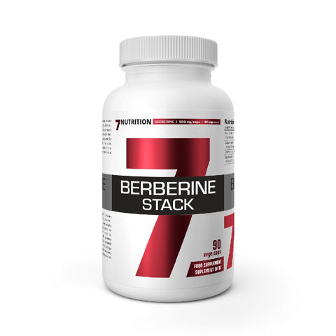 Berberine Stack 90 capsule vegane, 7Nutrition, Supliment alimentar pentru sanatate
