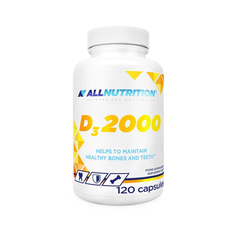 Vitamina D3 2000UI 120 capsule, AllNutrition