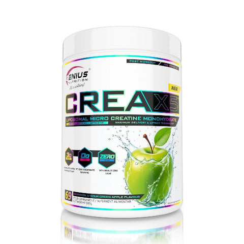 CREA-X5 LIPOSOMAL 300g, powder, Genius Nutrition, Liposomal creatine monohydrate