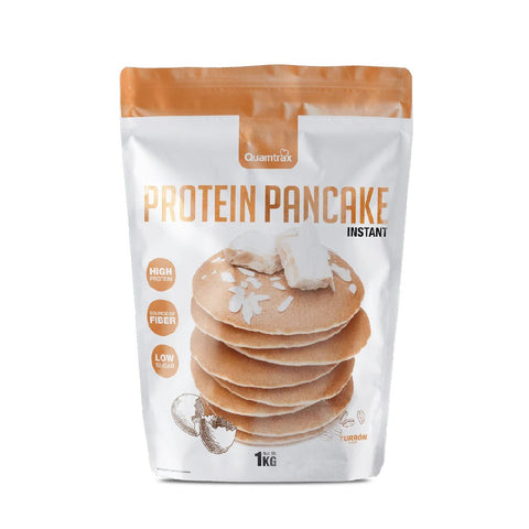 Clatite proteice, pudra, 1kg, Quamtrax, Cu faina de ovaz