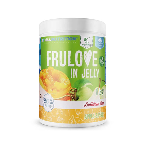 Gem fara zahar Frulove in Jelly, 1kg, Allnutrition, Continut ridicat de fructe