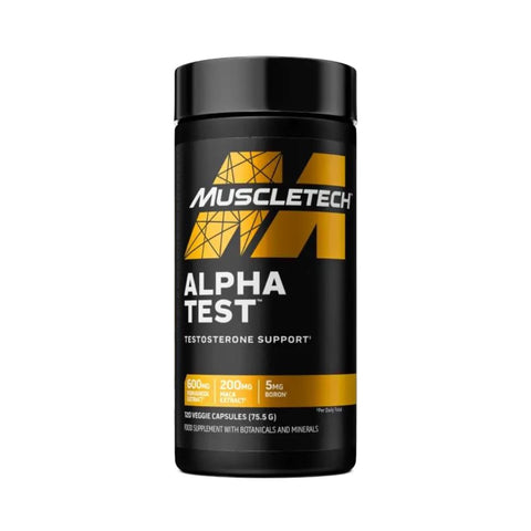 Alpha Test, 120 capsule, Muscletech, Stimulator testosteron