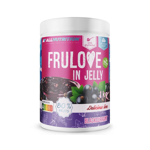 Gem fara zahar Frulove in Jelly, 1kg, Allnutrition, Continut ridicat de fructe