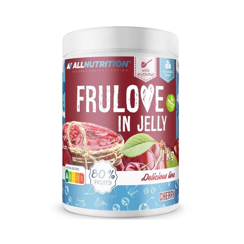 Gem fara zahar Frulove in Jelly, 1kg, Allnutrition, Continut ridicat de fructe