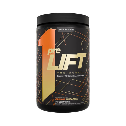 PreLIFT 420g, pudra, Rule One, Supliment alimentar de tip pre-workout cu cofeina