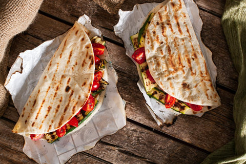 Quesadilla vegetariana cover