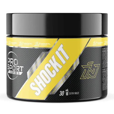 Shock It 240g, pudra, Immortal Nutrition, Pre-workout cu cofeina