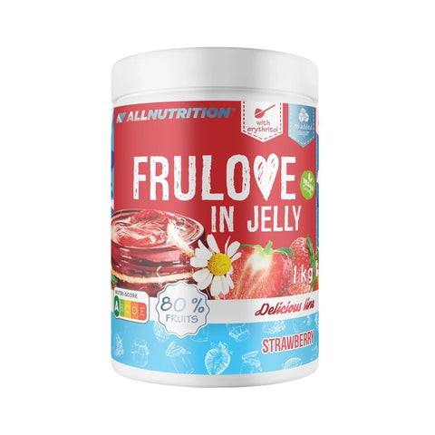 Gem fara zahar Frulove in Jelly, 1kg, Allnutrition, Continut ridicat de fructe