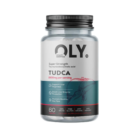 Tudca 1000mg 60 capsule, OLY, Supliment alimentar de tip protectori hepatici