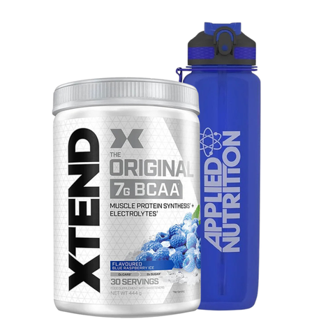 BCAA 400g, pudra, Xtend, Cu adaos de electroliti, Fara zahar + CADOU watter bottle Applied Nutrition