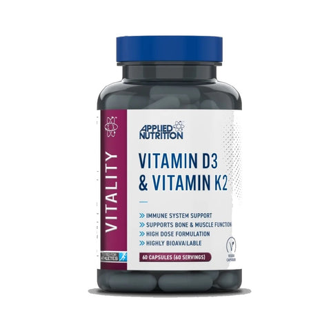 Vitamina D3 + K2 60 capsule, Applied Nutrition