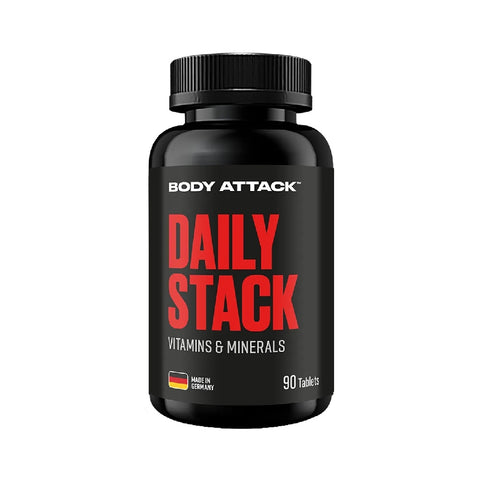 Daily Stack Multivitamin 90 tablete, Body Attack, Vitamine si minerale