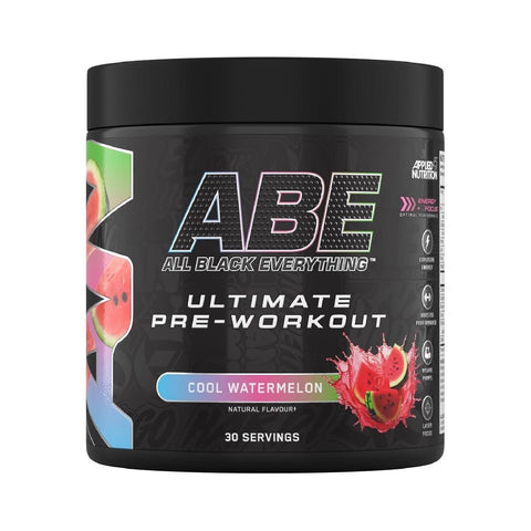 Pre-workout ABE, pudra, 315g, Applied Nutrition, Supliment alimentar pre-workout cu cofeina 3
