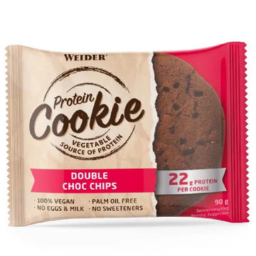 Biscuite proteic, 50g, Weider, Desert pentru crestere masa musculara 1