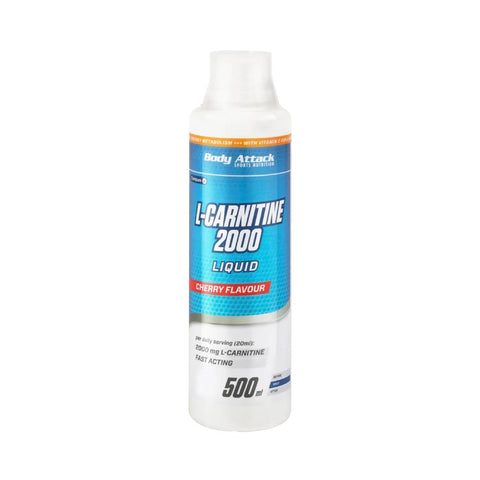Carnitina L - Carnitina 2000, lichida, 500ml, Body Attack, Supliment slabire 1