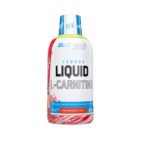 Carnitina | L-Carnitina lichida + Ceai verde, 500ml, Everbuild Nutrition, Supliment slabire 0