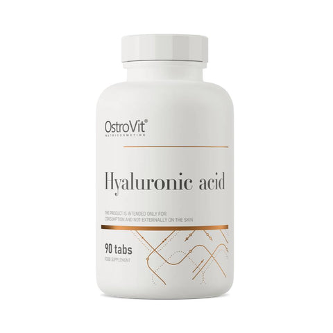 Colagen | Acid hialuronic 90 tablete, Ostrovit, Supliment alimentar pentru oase, articulatii si piele 0