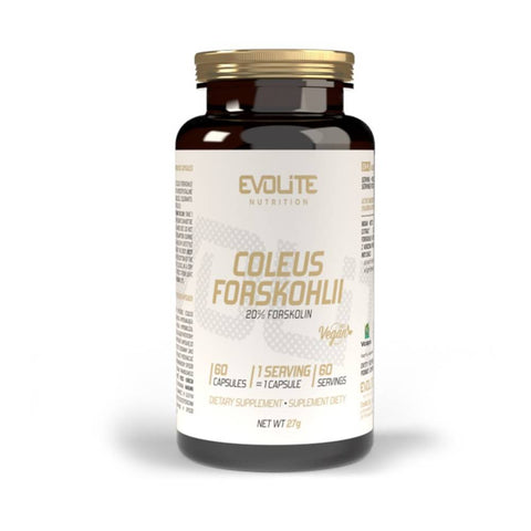 Coleus Forskohlii, 200mg, 60 capsule, Evolite Nutrition, Supliment alimentar slabire 1