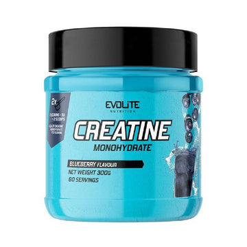 Creatina monohidrat pudra, 300g, Evolite Nutrition, Supliment crestere masa musculara 1