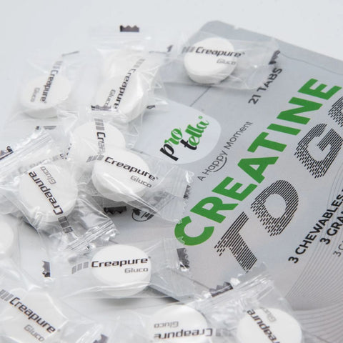 Creatina monohidrata 21 tablete, Protella, Supliment alimentar pe baza de creatina 2