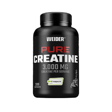 Creatina Creatina pura 3000mg, 200 capsule, Weider, Supliment crestere masa musculara 1