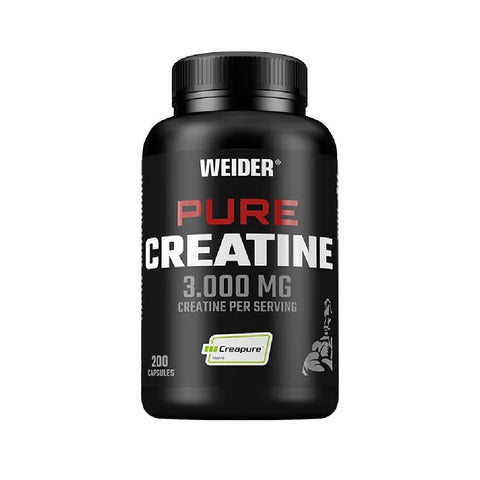 Creatina Creatina pura 3000mg, 200 capsule, Weider, Supliment crestere masa musculara 1