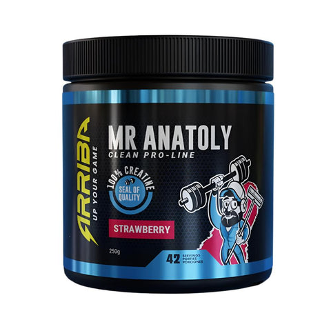 Creatina | 100% Creatina Mr. Anatoly pudra, 250g, Arriba, Supliment crestere masa musculara 0