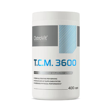 Creatina | Tri Creatina Malat 3600mg, 400 capsule, Ostrovit, Supliment crestere masa musculara 0